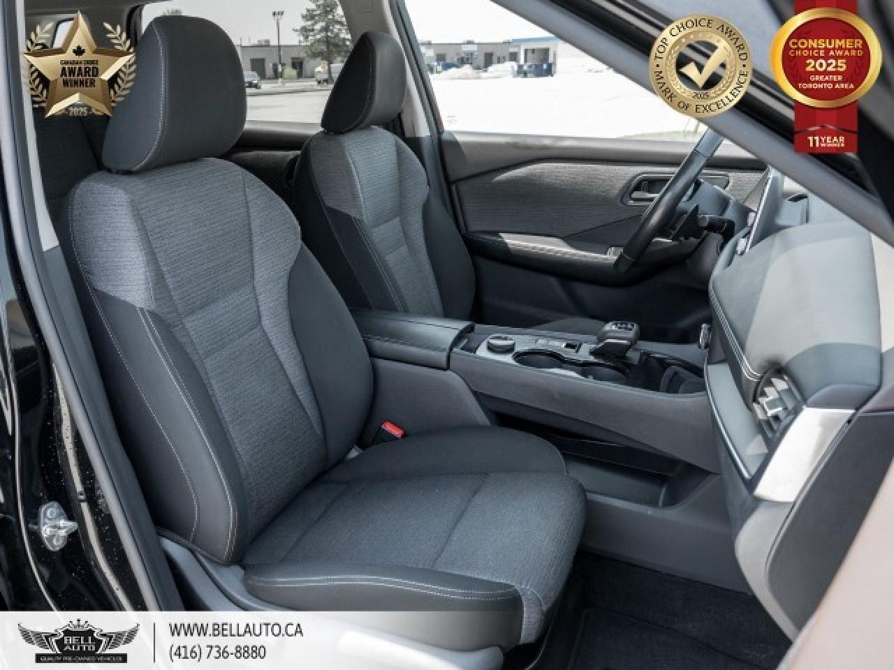 2021 Nissan Rogue S   AWD   HEATED SEATS   B.CAM   BLTH   NOACCIDENT Photo