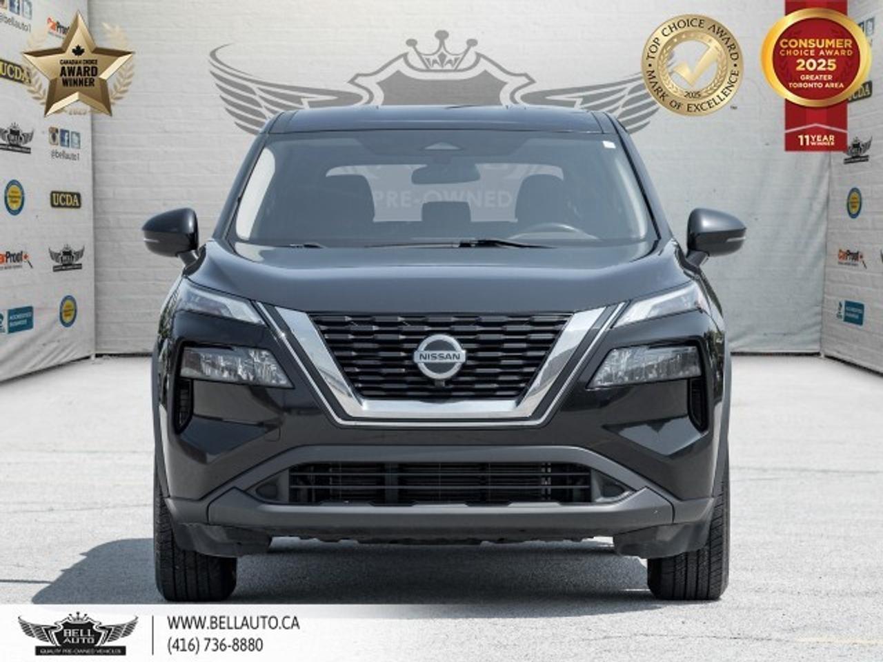 2021 Nissan Rogue S   AWD   HEATED SEATS   B.CAM   BLTH   NOACCIDENT Photo