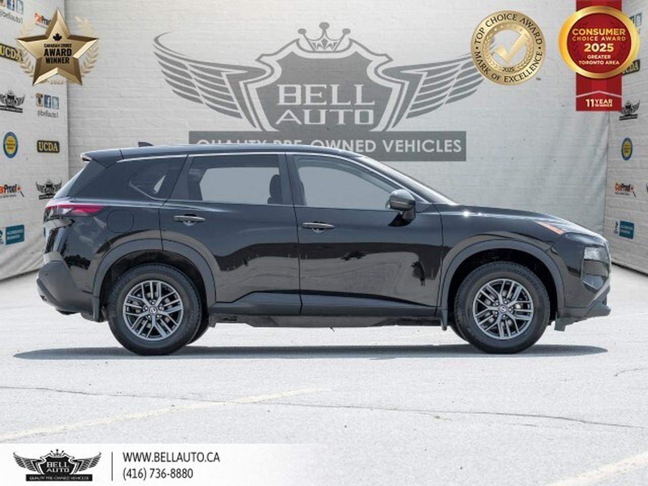 2021 Nissan Rogue S   AWD   HEATED SEATS   B.CAM   BLTH   NOACCIDENT Photo