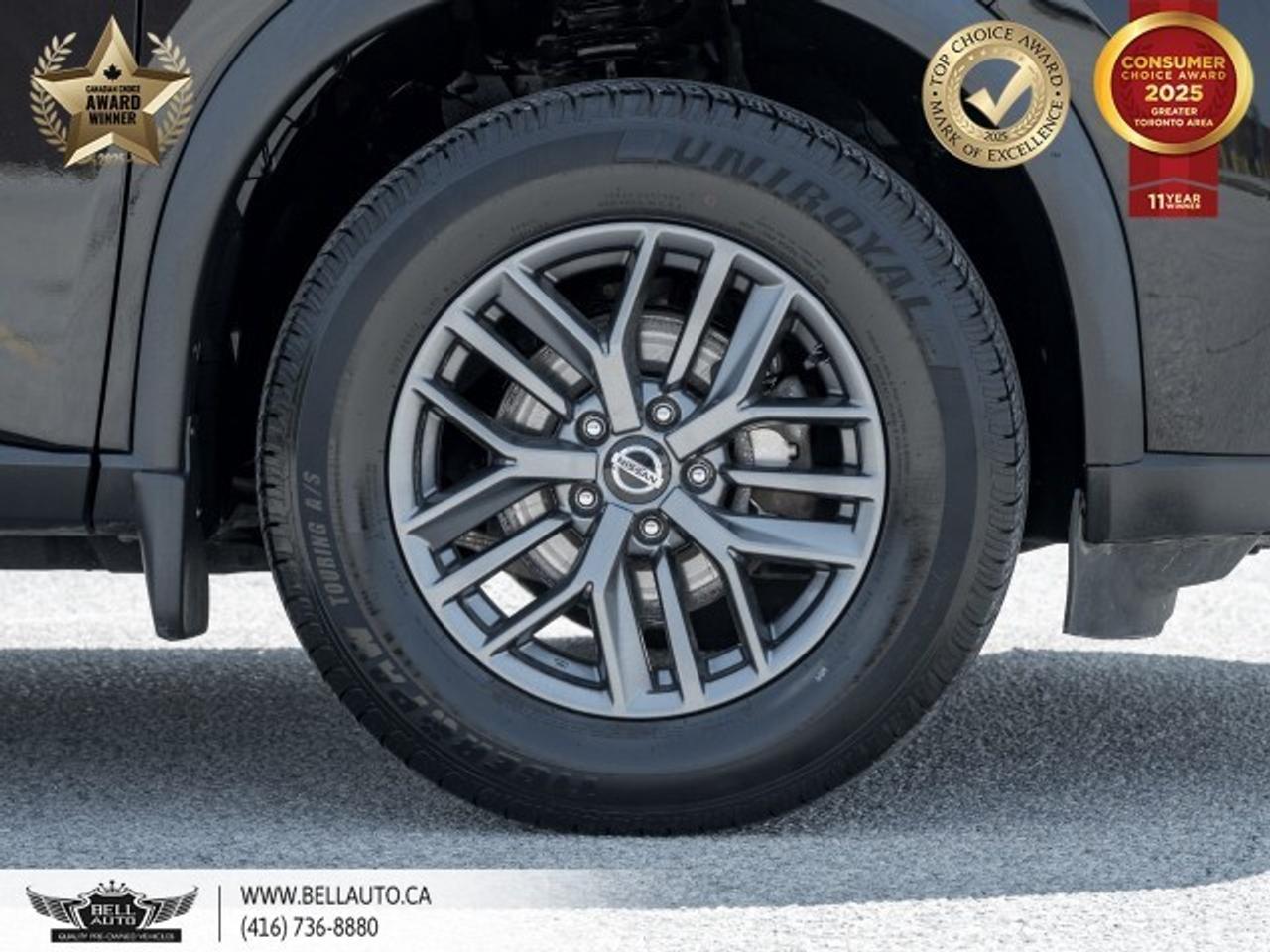 2021 Nissan Rogue S   AWD   HEATED SEATS   B.CAM   BLTH   NOACCIDENT Photo