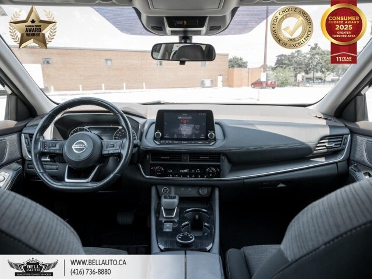 2021 Nissan Rogue S   AWD   HEATED SEATS   B.CAM   BLTH   NOACCIDENT Photo