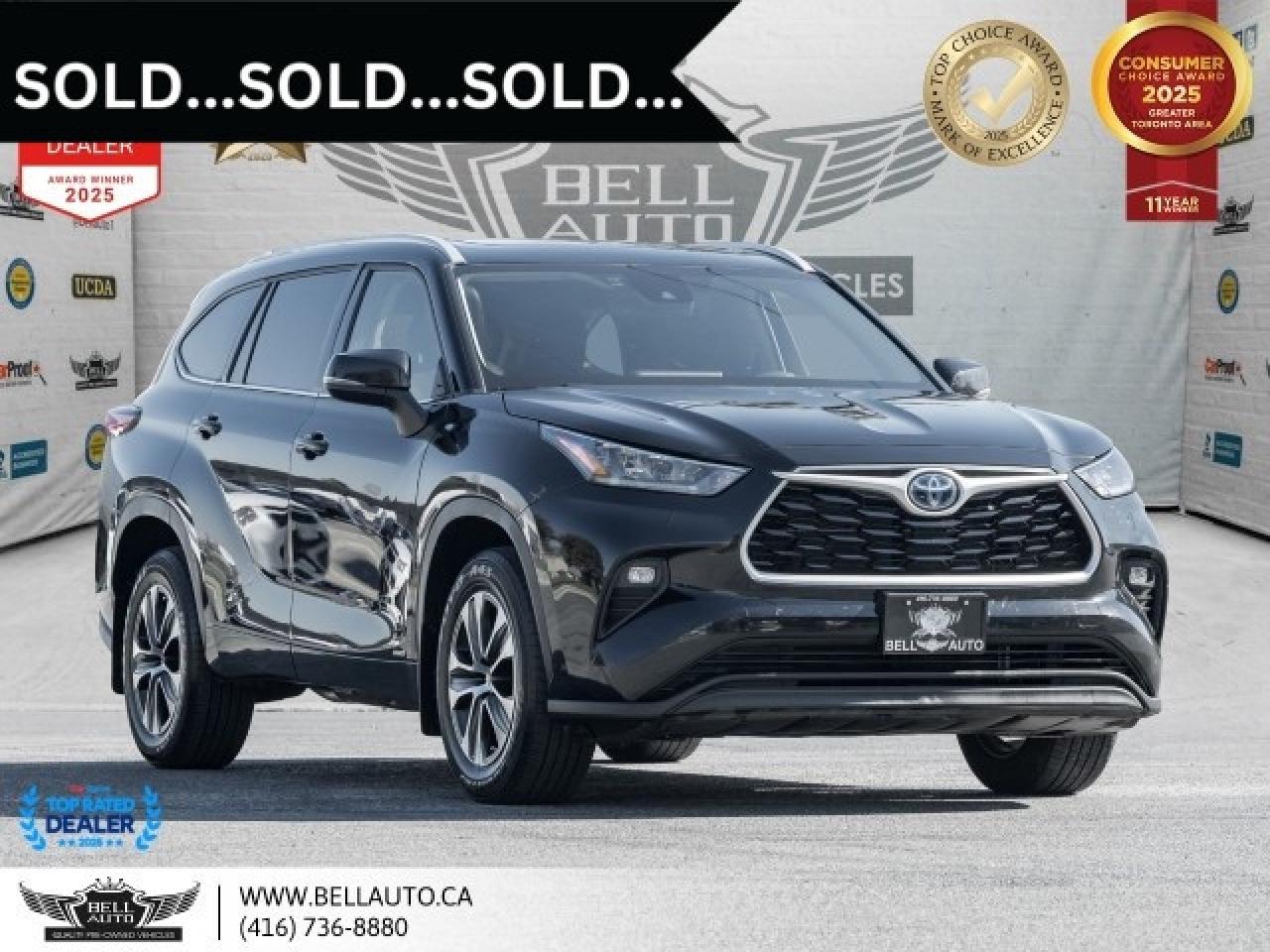 2022 Toyota Highlander Hybrid XLE   8PASS   SUNROOF   PWR & HTD LTHR   B. Photo0