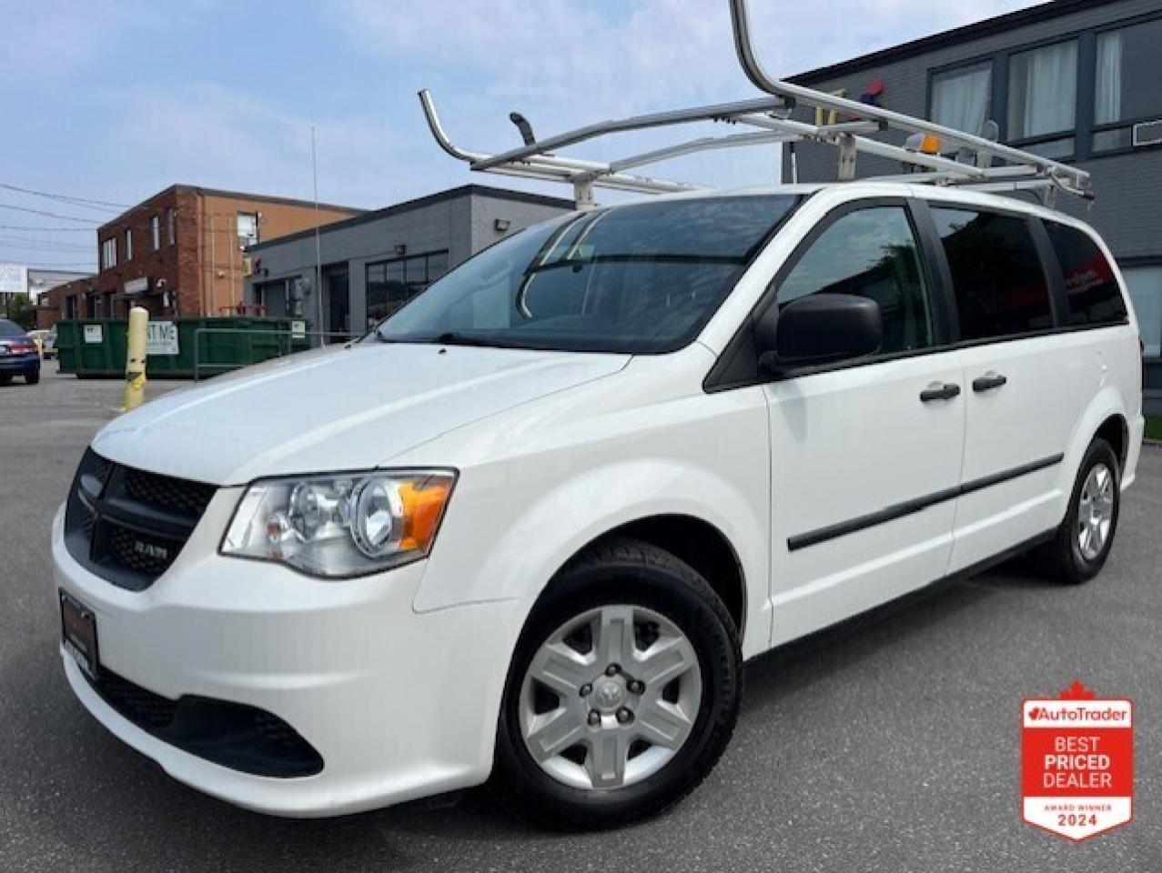 2012 RAM Cargo Van ONLY 88,000KM-LADDER RACKS-SHELVES-DIVIDER-1 OWNER Photo