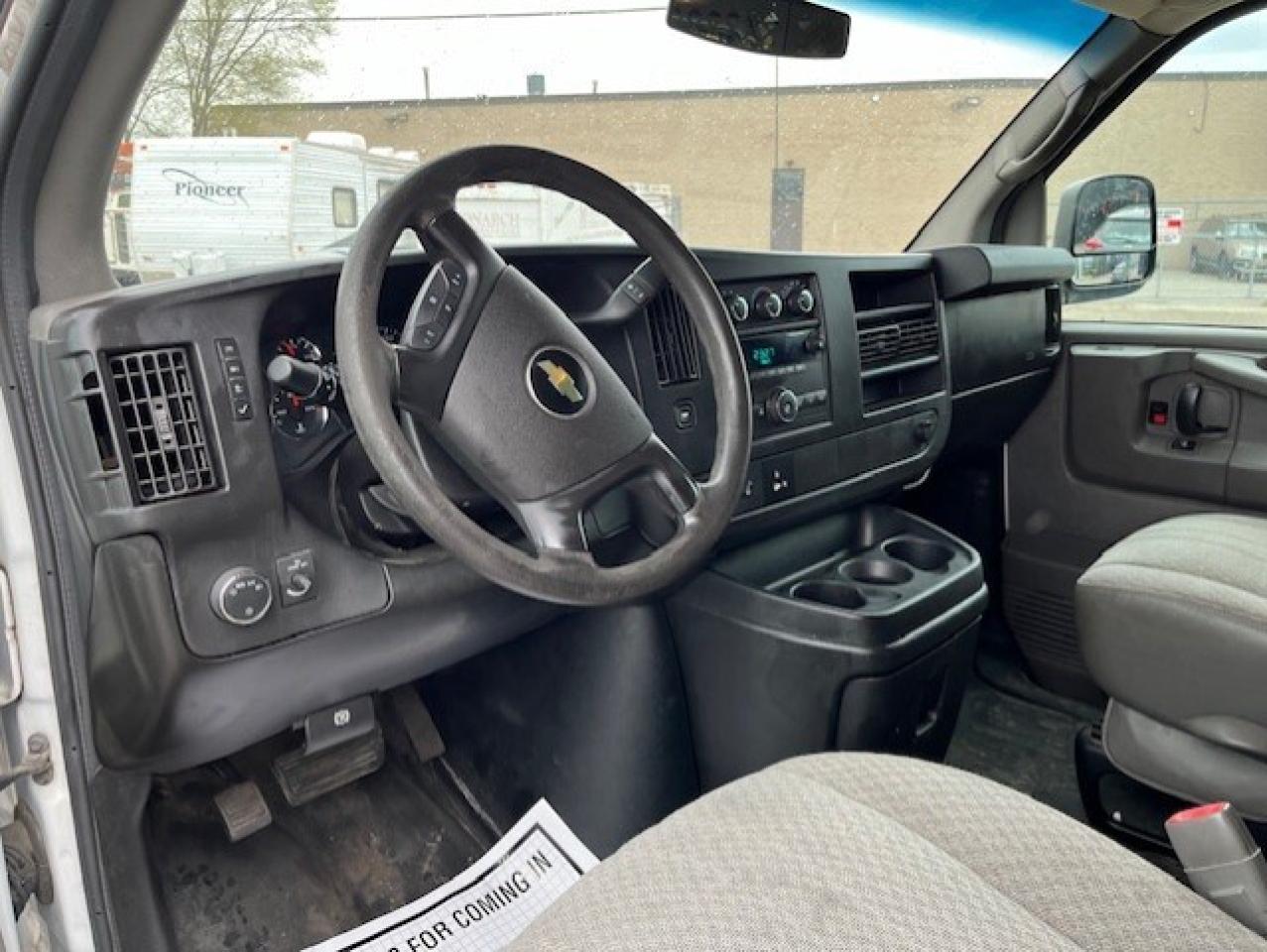 2014 Chevrolet Express 3500 EXTENDED 4.8L V8-DIVIDER-SHELVES-NEW TIRES-BRAKES Photo