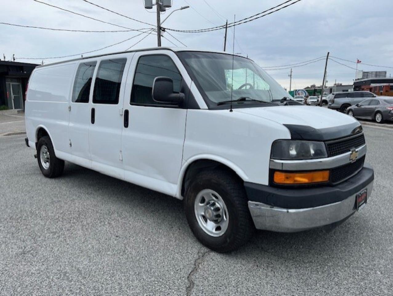 2014 Chevrolet Express 3500 EXTENDED 4.8L V8-DIVIDER-SHELVES-NEW TIRES-BRAKES Photo