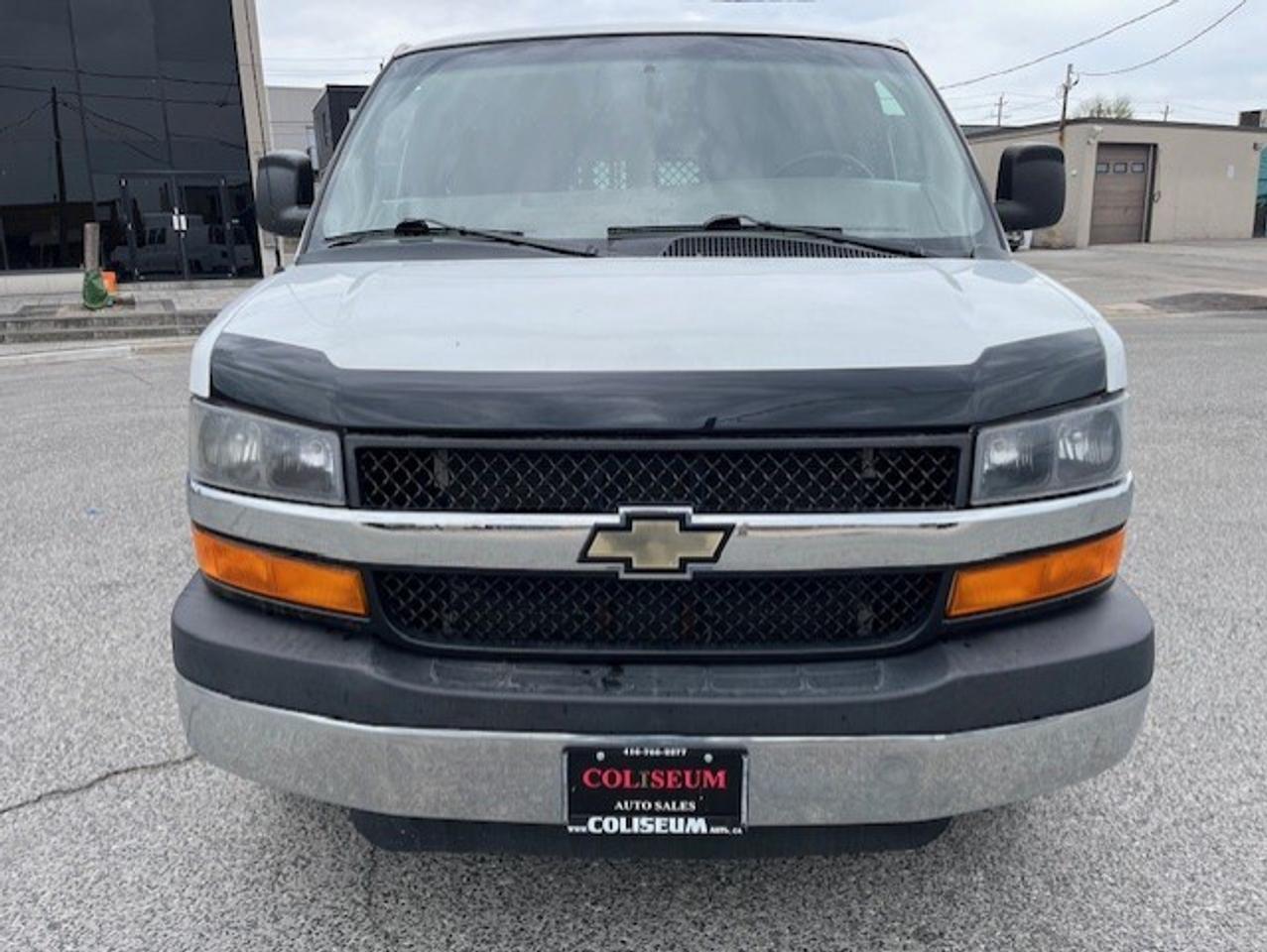 2014 Chevrolet Express 3500 EXTENDED 4.8L V8-DIVIDER-SHELVES-NEW TIRES-BRAKES Photo