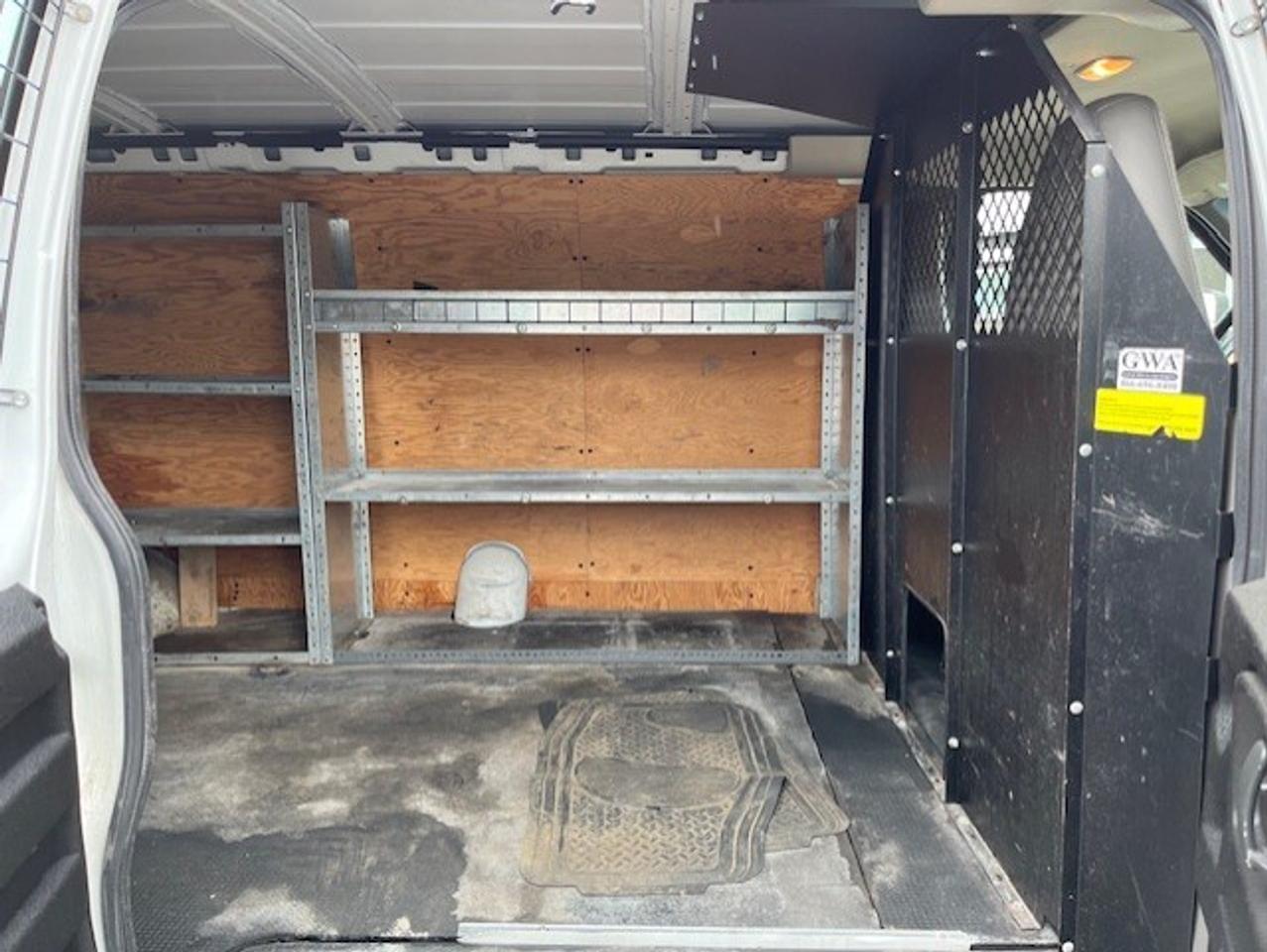 2014 Chevrolet Express 3500 EXTENDED 4.8L V8-DIVIDER-SHELVES-NEW TIRES-BRAKES Photo