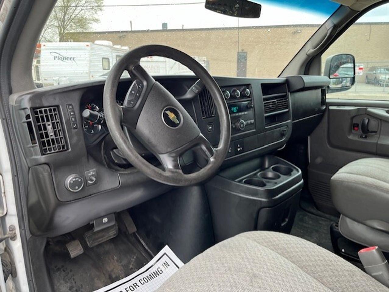 2014 Chevrolet Express 3500 EXTENDED 4.8L V8-DIVIDER-SHELVES-NEW TIRES-BRAKES Photo