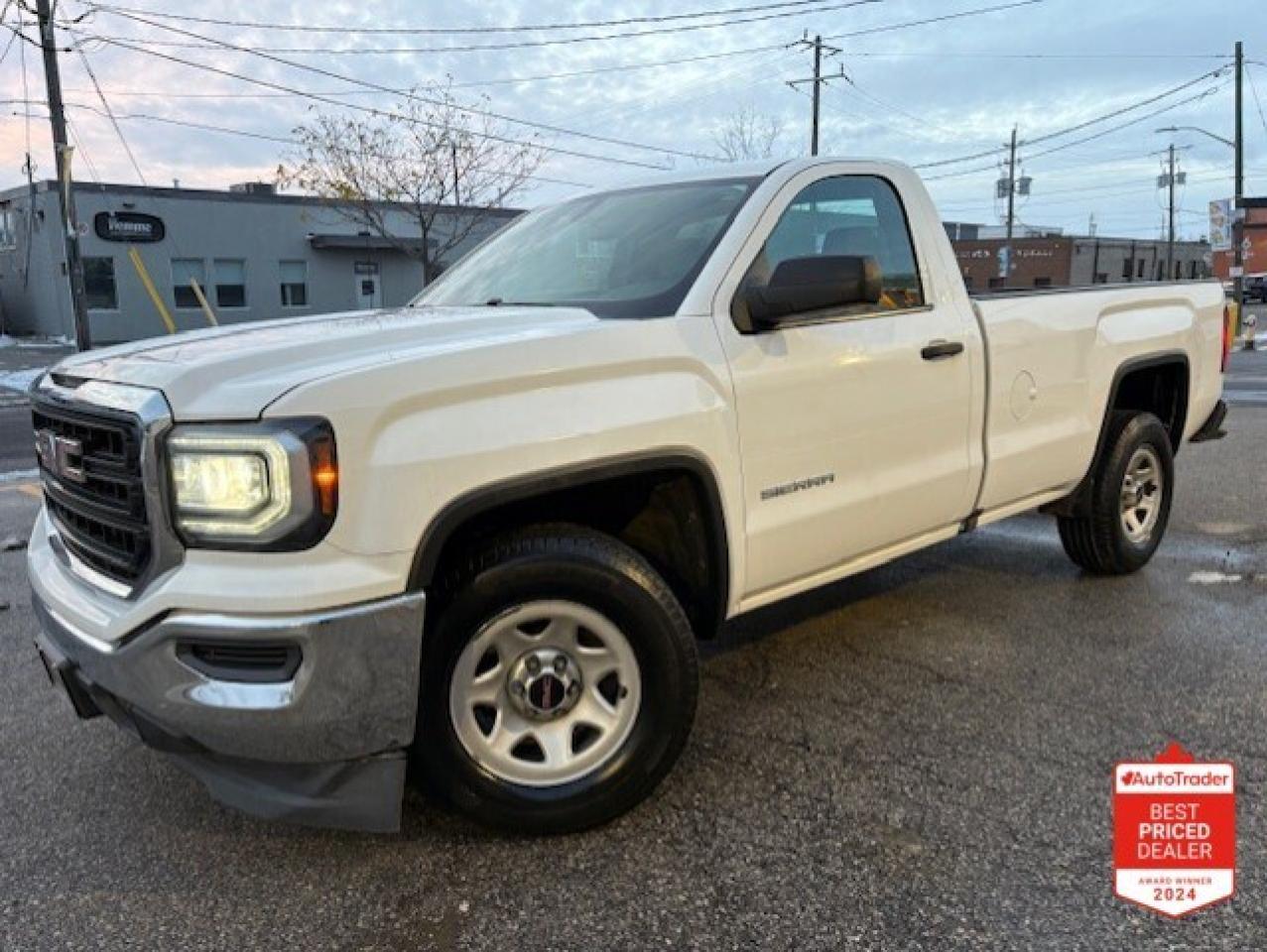 2017 GMC Sierra 1500 V6 ONLY 118,000KM-2 DOOR REGULAR CAB-8 FT LONG BOX Photo