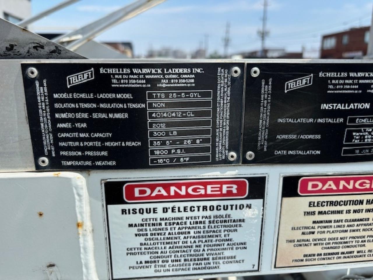 2012 Chevrolet Express BUCKET/BOOM/CHERRY PICKER **TELELIFT CRANE** Photo