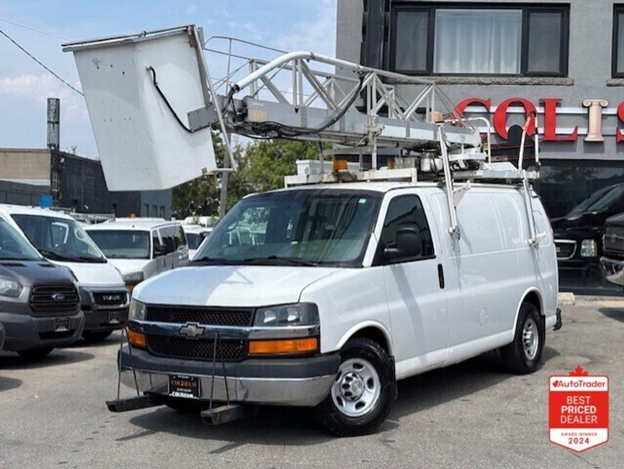 2012 Chevrolet Express BUCKET/BOOM/CHERRY PICKER **TELELIFT CRANE** Photo