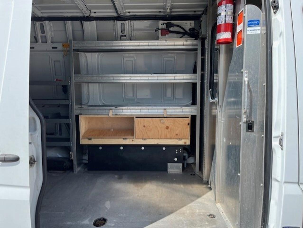 2013 Mercedes-Benz Sprinter 2500 144 HIGH ROOF-ONLY 73KM-LADDER RACKS-SHELVES Photo