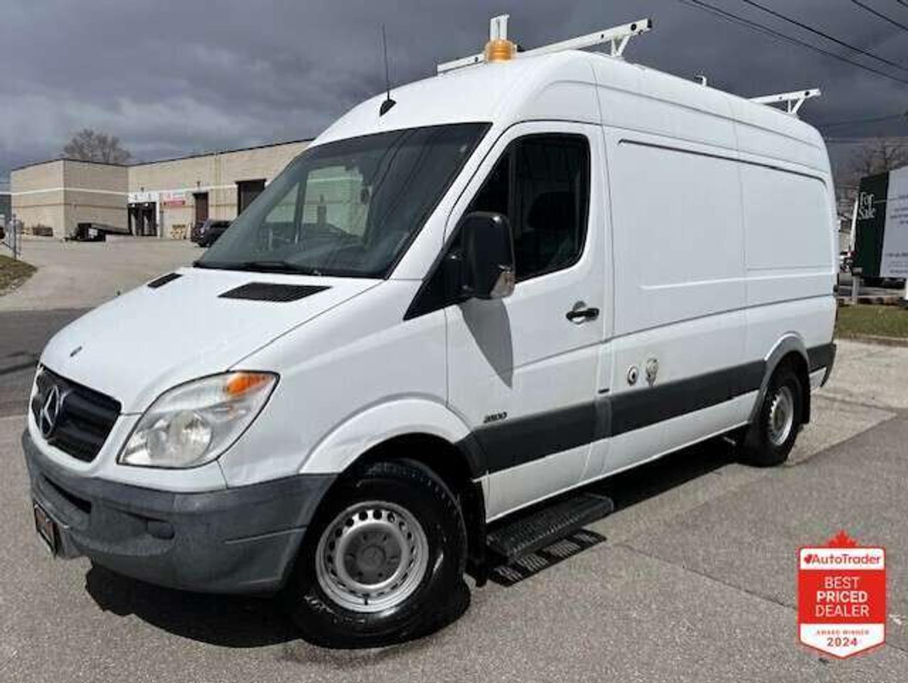 2013 Mercedes-Benz Sprinter 2500 144 HIGH ROOF-ONLY 73KM-LADDER RACKS-SHELVES Photo