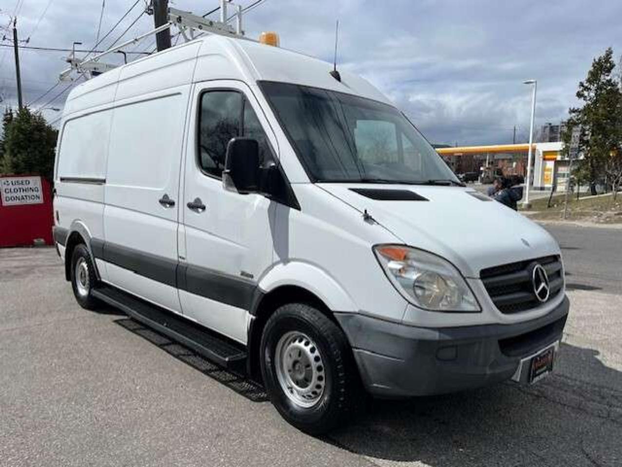 2013 Mercedes-Benz Sprinter 2500 144 HIGH ROOF-ONLY 73KM-LADDER RACKS-SHELVES Photo