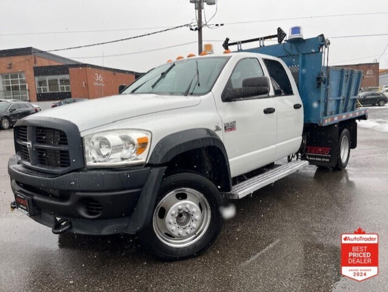 2008 Dodge RAM 5500 4500 6.7L CUMMINS DIESEL-DUMP BOX-SALTER- Photo0