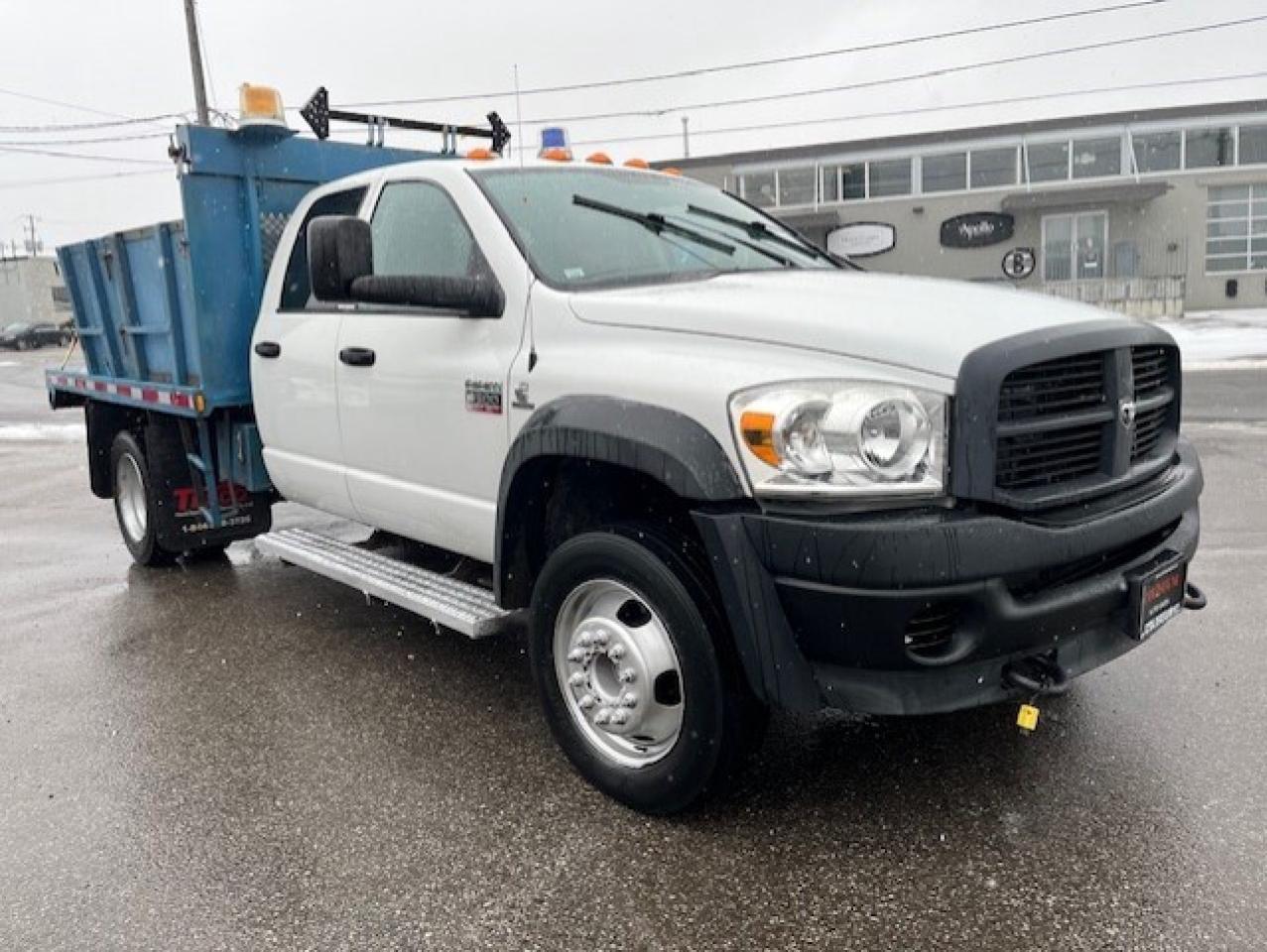 2008 Dodge RAM 5500 4500 6.7L CUMMINS DIESEL-DUMP BOX-SALTER- Photo