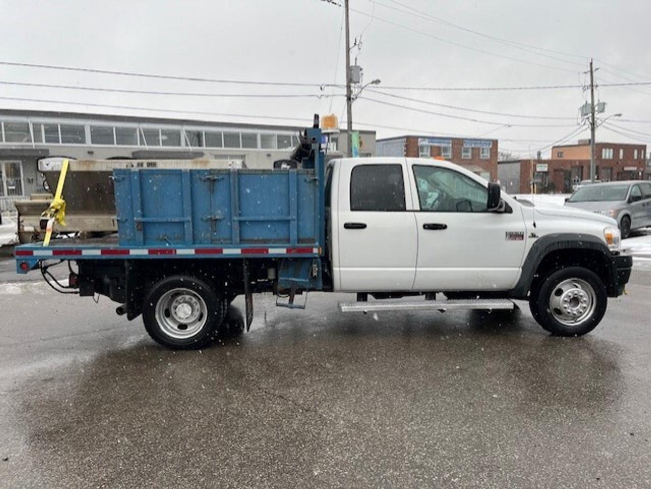 2008 Dodge RAM 5500 4500 6.7L CUMMINS DIESEL-DUMP BOX-SALTER- Photo