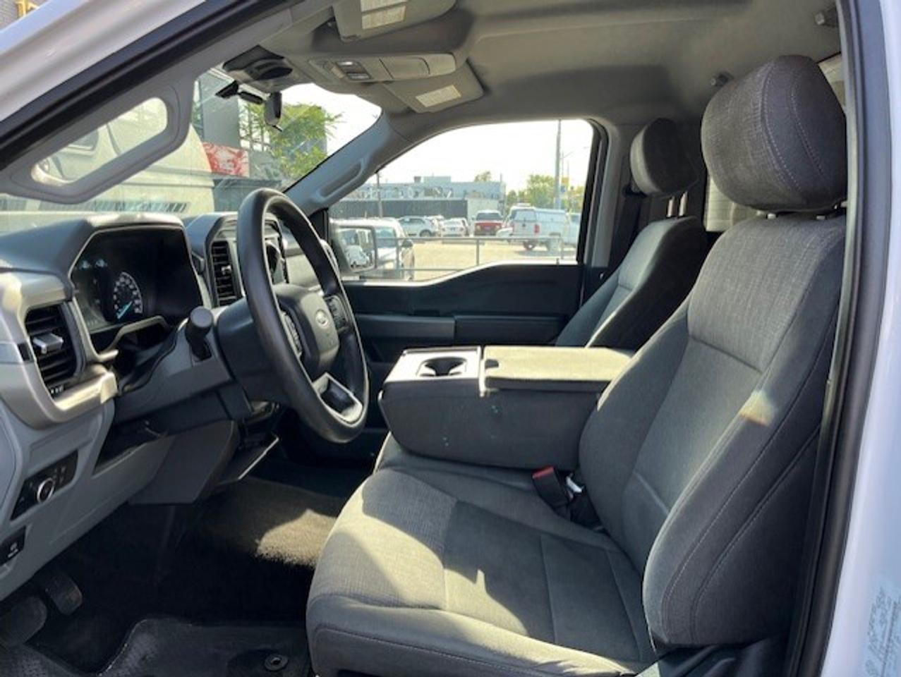 2021 Ford F-150 XLT REG-CAB 8' LONG BOX-CAP-LADDER RACKS-FINANCE! Photo