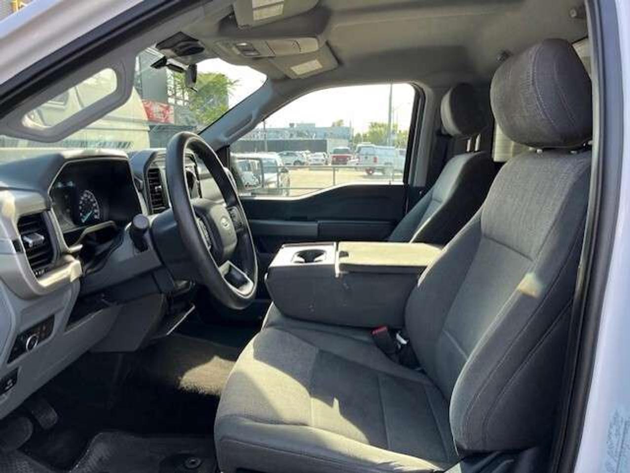 2021 Ford F-150 XLT REG-CAB 8' LONG BOX-CAP-LADDER RACKS-FINANCE! Photo
