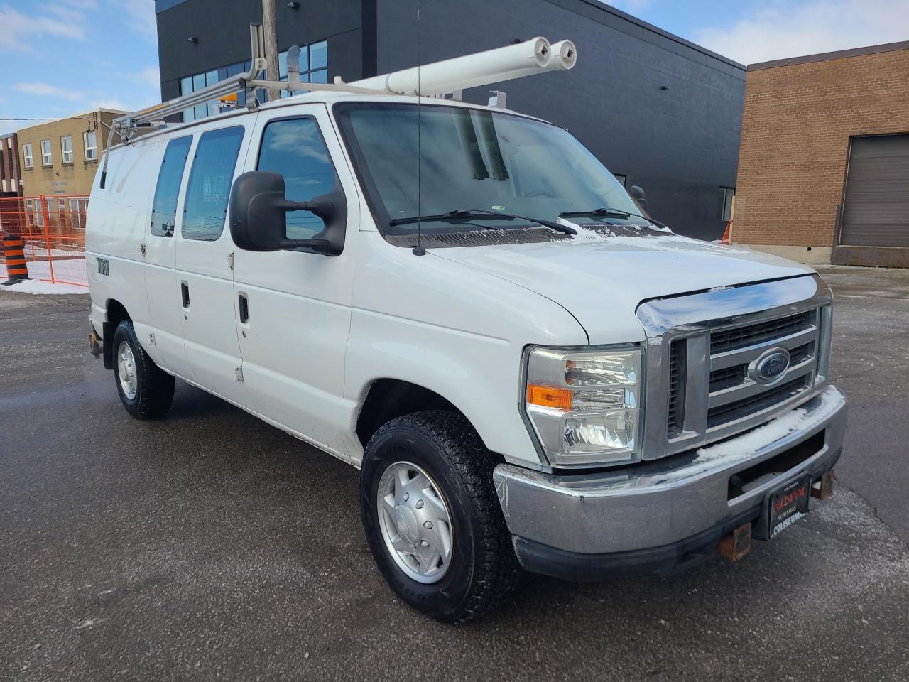 2012 Ford Econoline E-350 LADDER RACKS-SHELVES-INVERTER-GENERATOR-TOW Photo