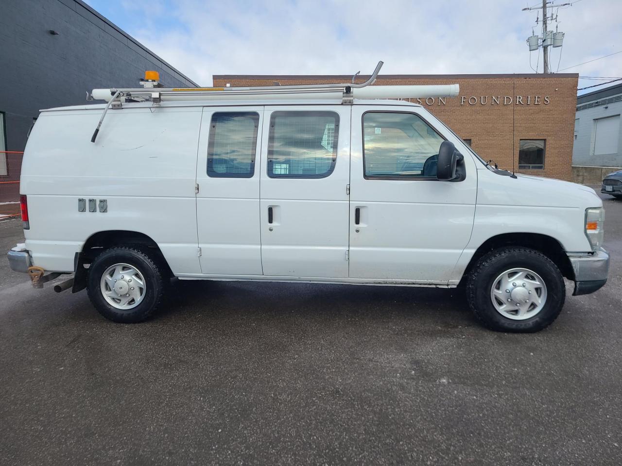 2012 Ford Econoline E-350 LADDER RACKS-SHELVES-INVERTER-GENERATOR-TOW Photo