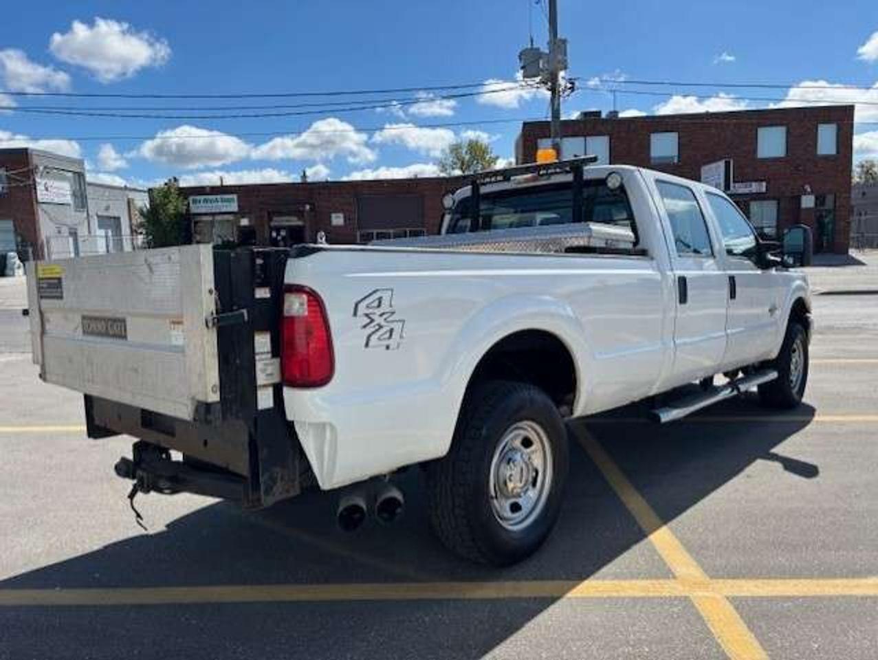 2012 Ford F-350 4WD 6.7L DIESEL-TOMMY LIFT GATE-CREW CAB-LONG BOX Photo