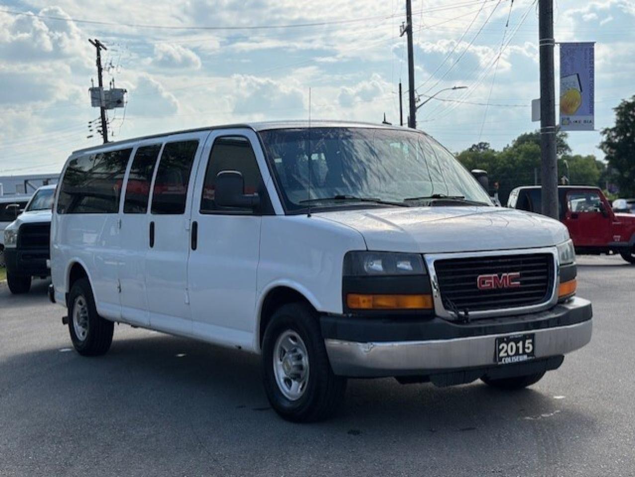 2015 GMC Savana Passenger LT 3500 15 PASSENGER-REMOTE START-CAMERA-NEW BRAKE Photo