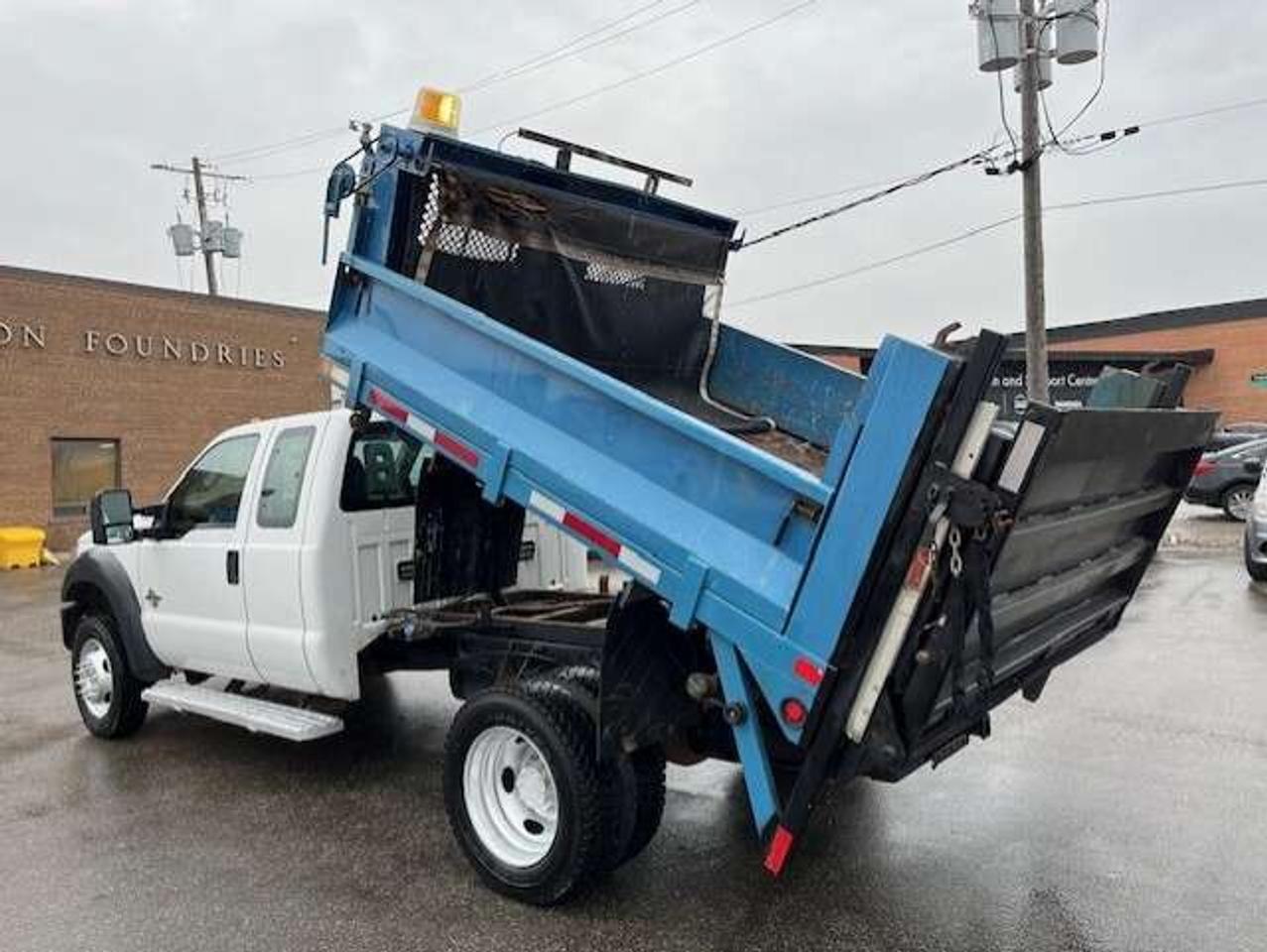 2012 Ford F-450 6.7L DIESEL-9FT DEL DUMP BOX-WALTCO P/LIFT-90KM! Photo
