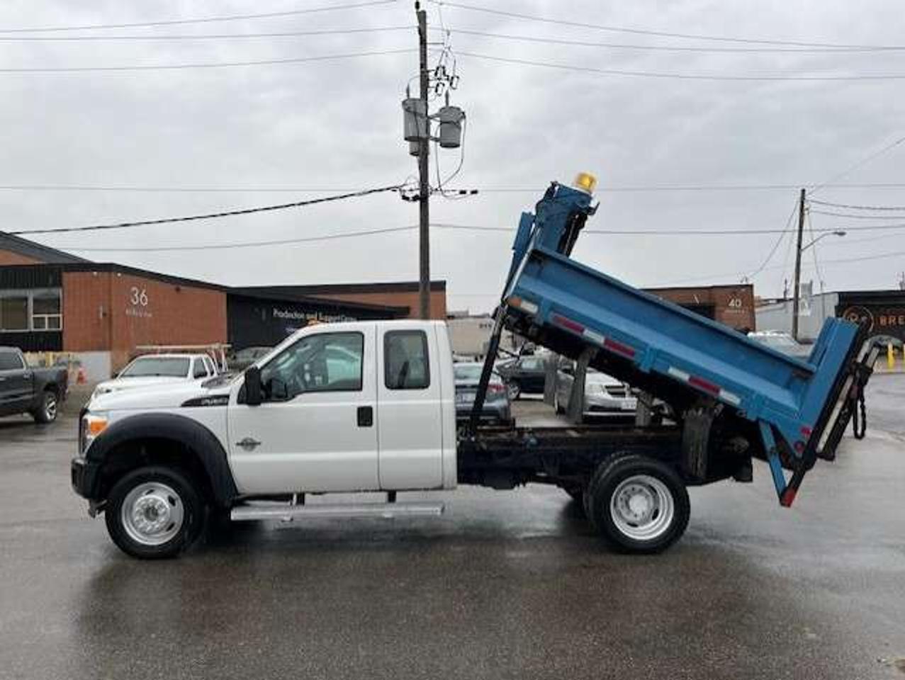 2012 Ford F-450 6.7L DIESEL-9FT DEL DUMP BOX-WALTCO P/LIFT-90KM! Photo2