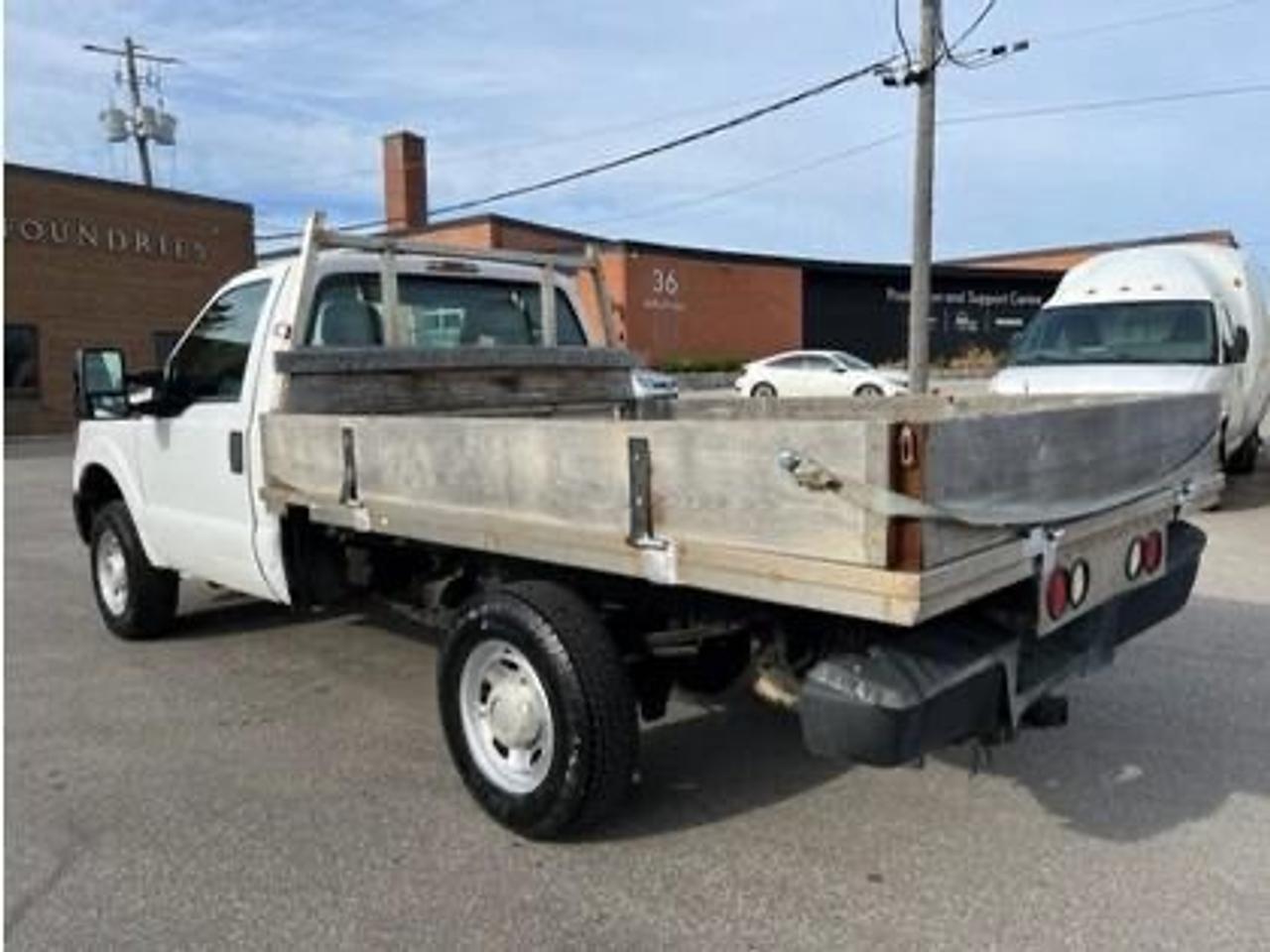 2013 Ford F-250 4WD REGULAR CAB-FLAT DECK BOX-CERTIFIED! Photo2