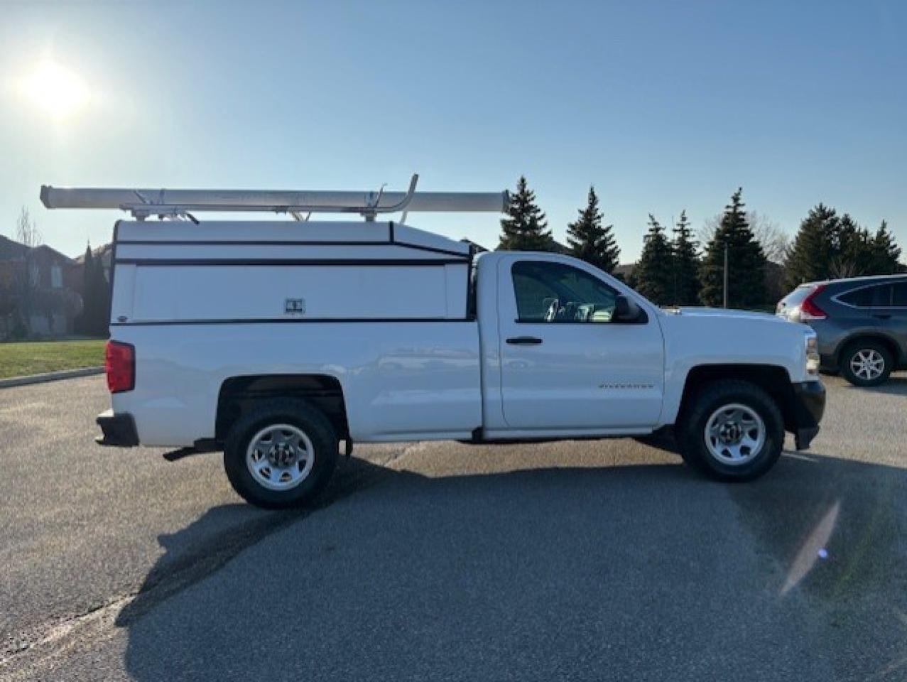 2018 Chevrolet Silverado 1500 V6 REGULAR CAB LONG BOX-CAP-LADDER RACKS-TOW PKG. Photo