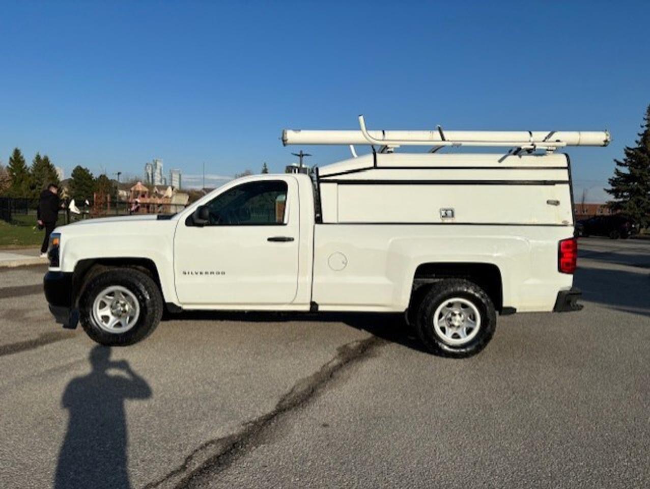 2018 Chevrolet Silverado 1500 V6 REGULAR CAB LONG BOX-CAP-LADDER RACKS-TOW PKG. Photo