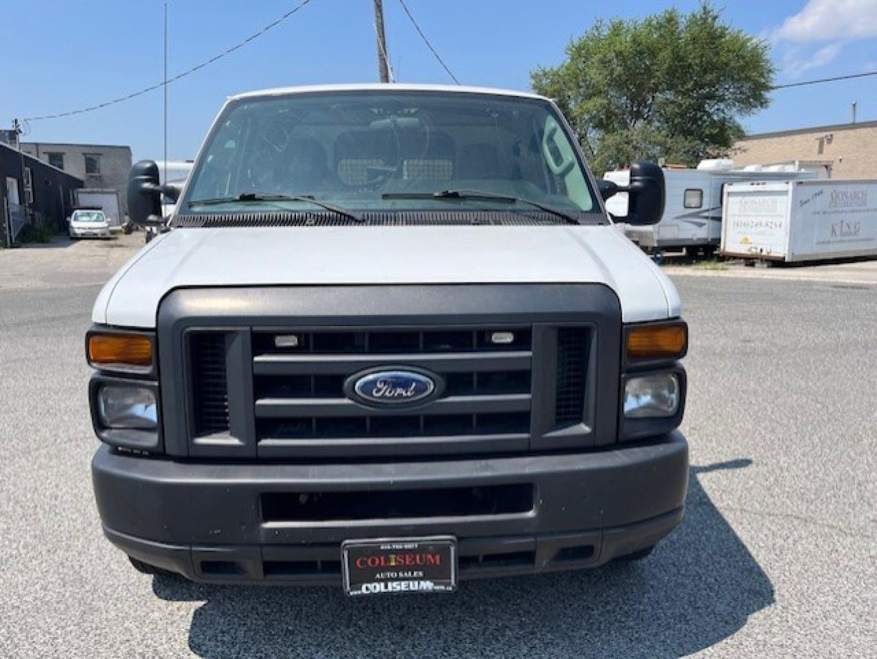 2013 Ford Econoline E-250 CARGO VAN-1 OWNER-CERTIFIED-SHELVES-TOW PKG Photo