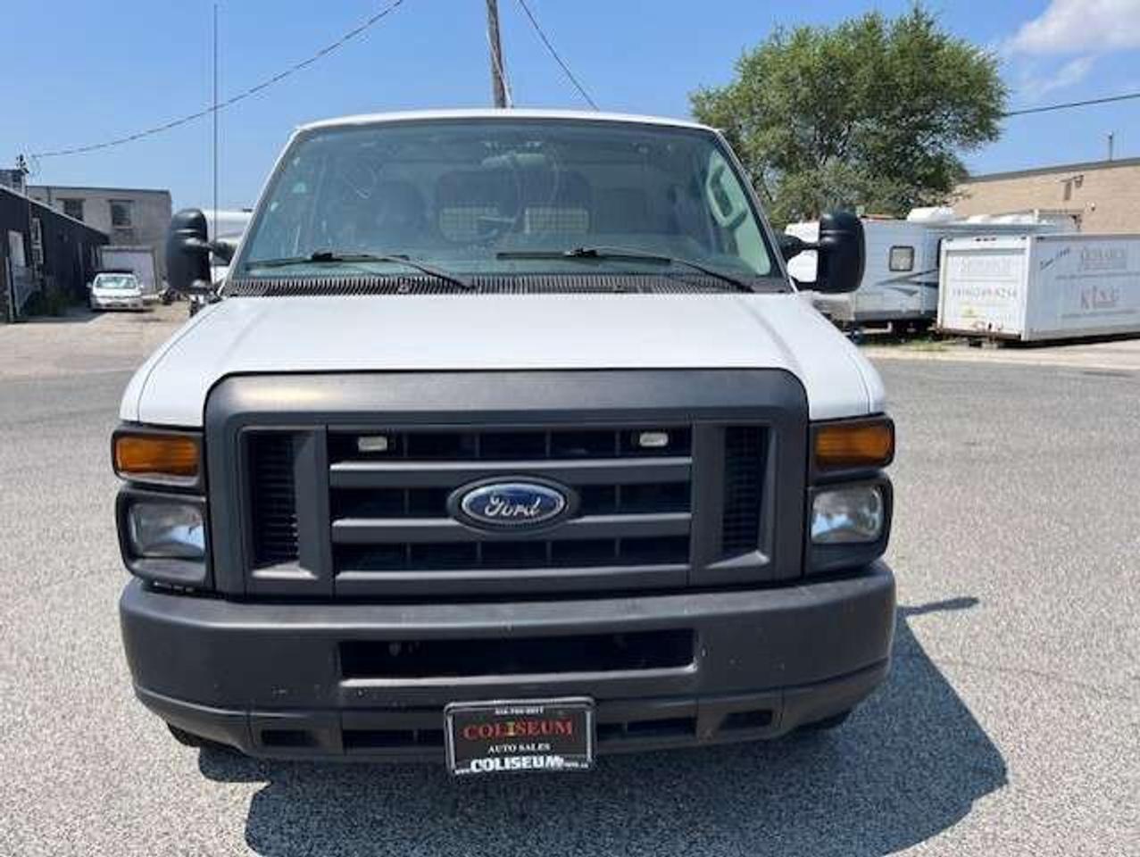 2013 Ford Econoline E-250 CARGO VAN-1 OWNER-CERTIFIED-SHELVES-TOW PKG Photo