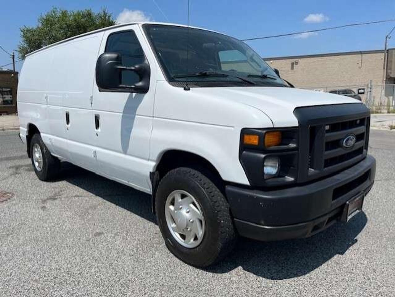 2013 Ford Econoline E-250 CARGO VAN-1 OWNER-CERTIFIED-SHELVES-TOW PKG Photo