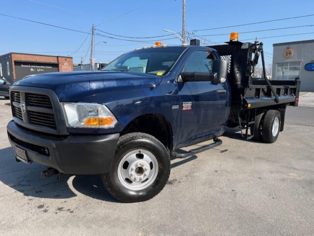 2012 RAM 3500 4WD-V8 HEMI-11 FOOT DEL DUMP BOX-1 OWNER-CERTIFIED Photo
