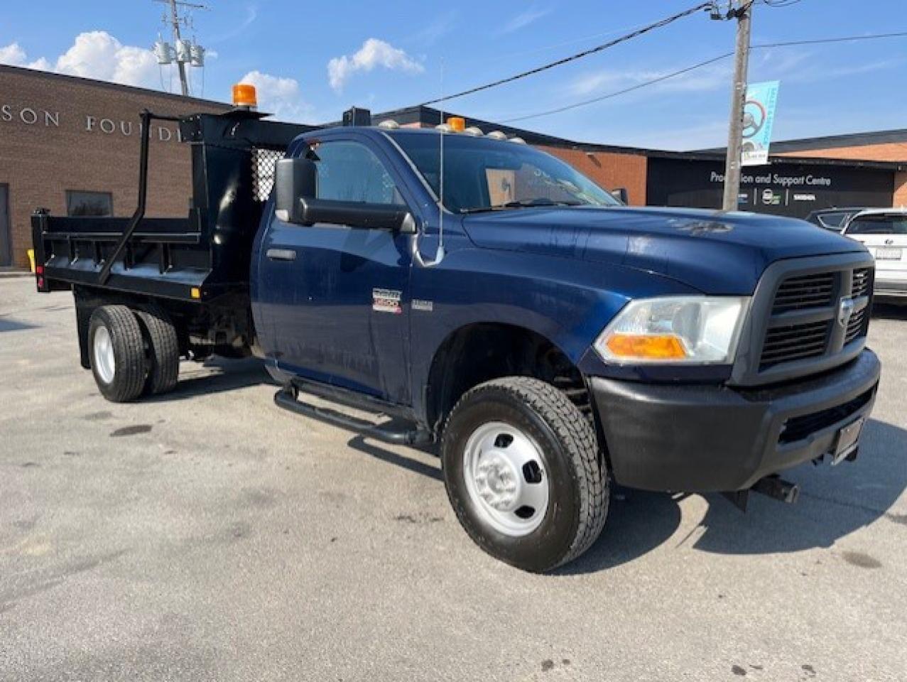 2012 RAM 3500 4WD-V8 HEMI-11 FOOT DEL DUMP BOX-1 OWNER-CERTIFIED Photo