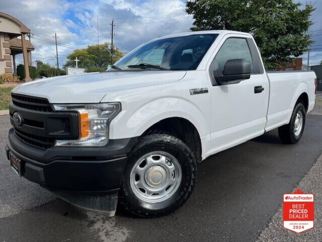 2018 Ford F-150 XL Reg Cab 8' LONG BOX-TOW PKG-BACK RACK-CERTIFIED Photo0