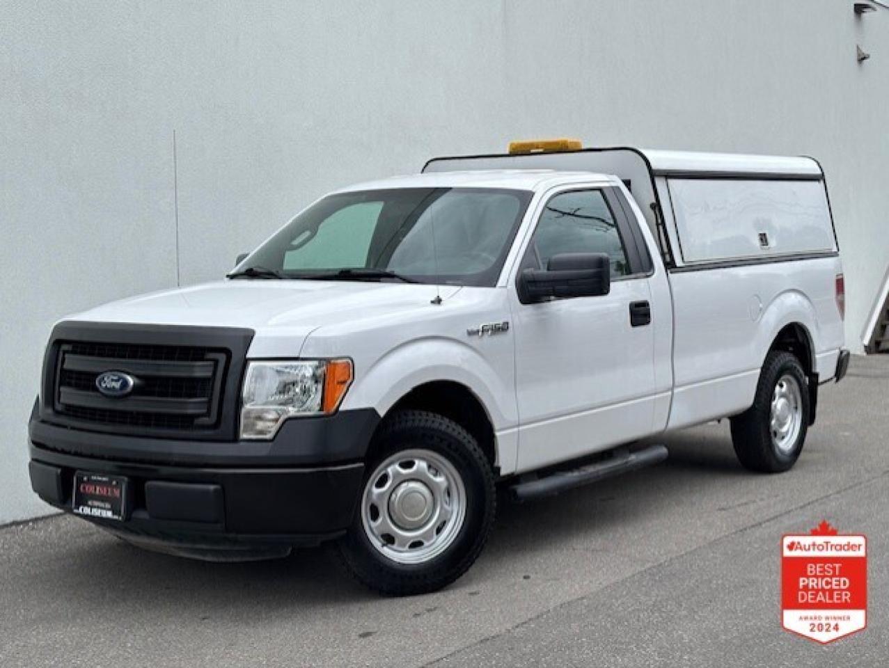 2014 Ford F-150 XL 2 DOOR 8 FOOT LONG BOX-CAP-1 OWNER-CERTIFIED!! Photo0