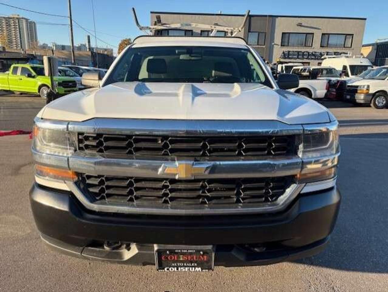 2018 Chevrolet Silverado 1500 4WD V8 REGULAR CAB LONG BOX-CAMERA-CAP-LADDER RACK Photo