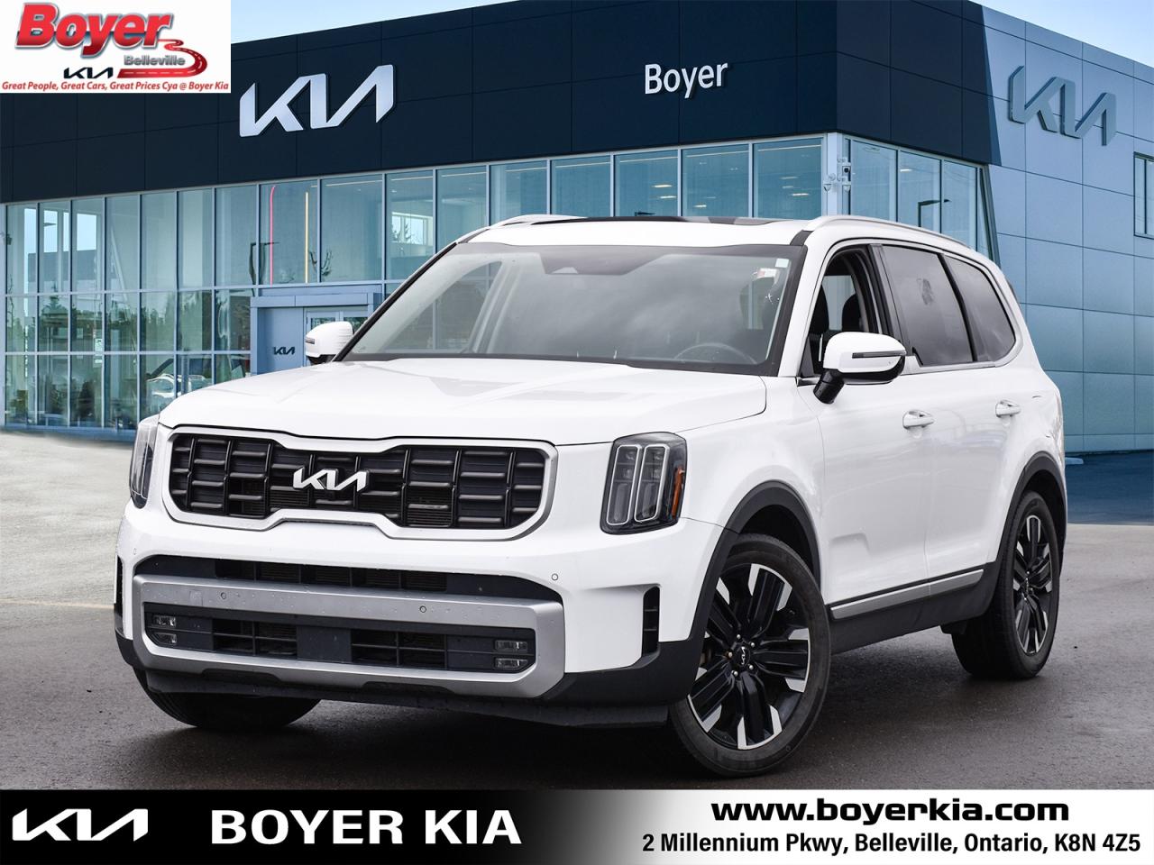 2023 Kia Telluride SX Limited w/Black Interior Third Row Seating Photo0