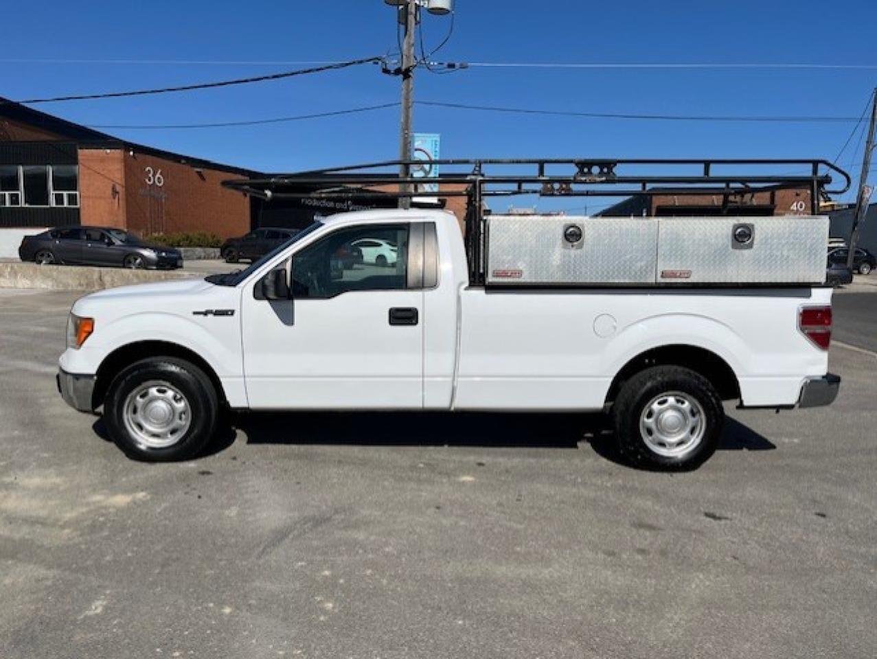 2014 Ford F-150 V8 REGULAR CAB-LONG BOX-LADDER RACKS-STORAGE BOXES Photo