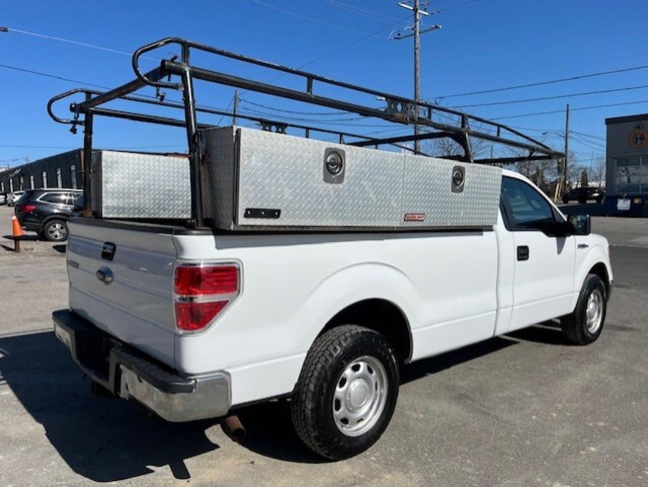 2014 Ford F-150 V8 REGULAR CAB-LONG BOX-LADDER RACKS-STORAGE BOXES Photo