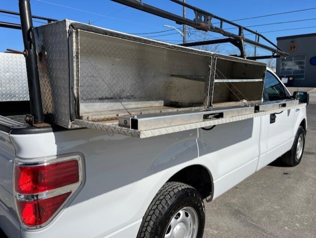 2014 Ford F-150 V8 REGULAR CAB-LONG BOX-LADDER RACKS-STORAGE BOXES Photo