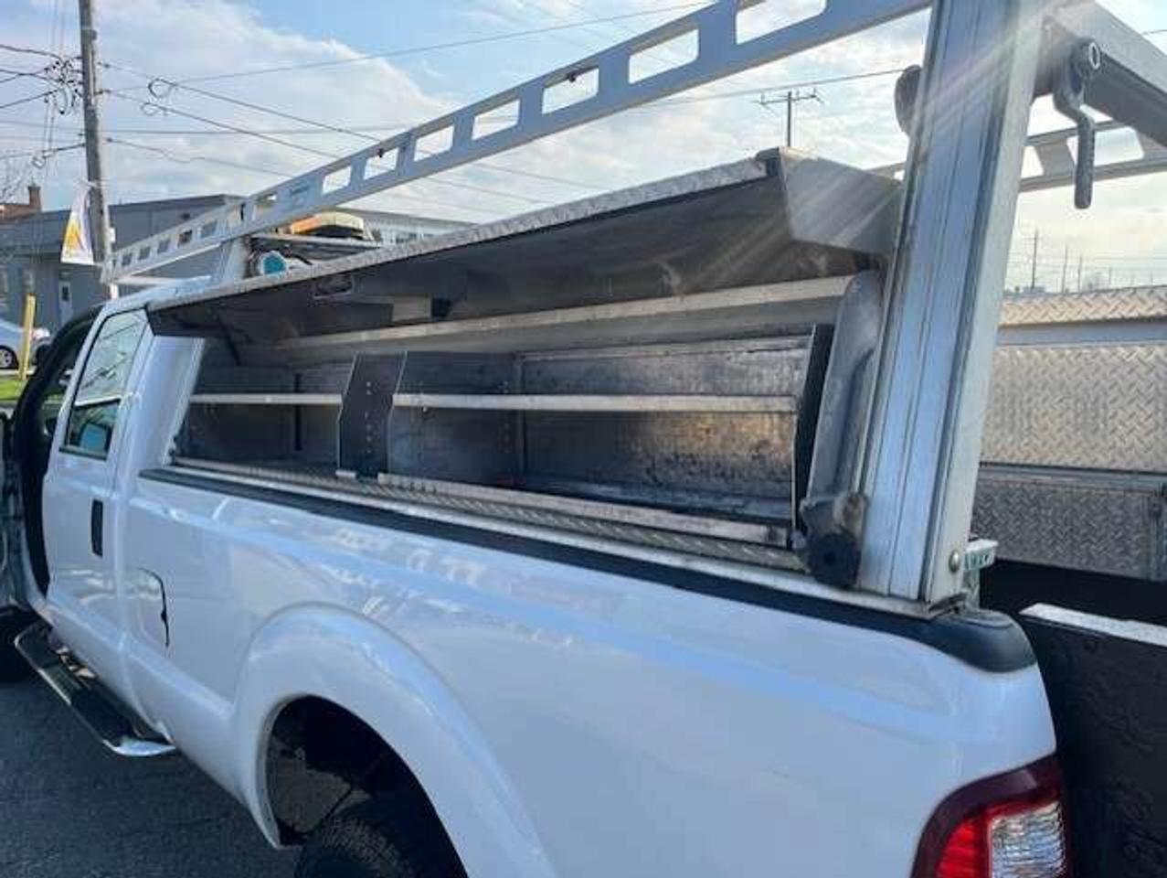 2012 Ford F-350 Super Duty 4WD CREW CAB LONG BOX P/LIFTGATE-RACKS-SHELVES Photo