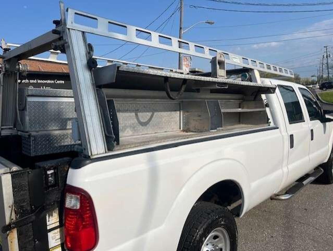 2012 Ford F-350 Super Duty 4WD CREW CAB LONG BOX P/LIFTGATE-RACKS-SHELVES Photo