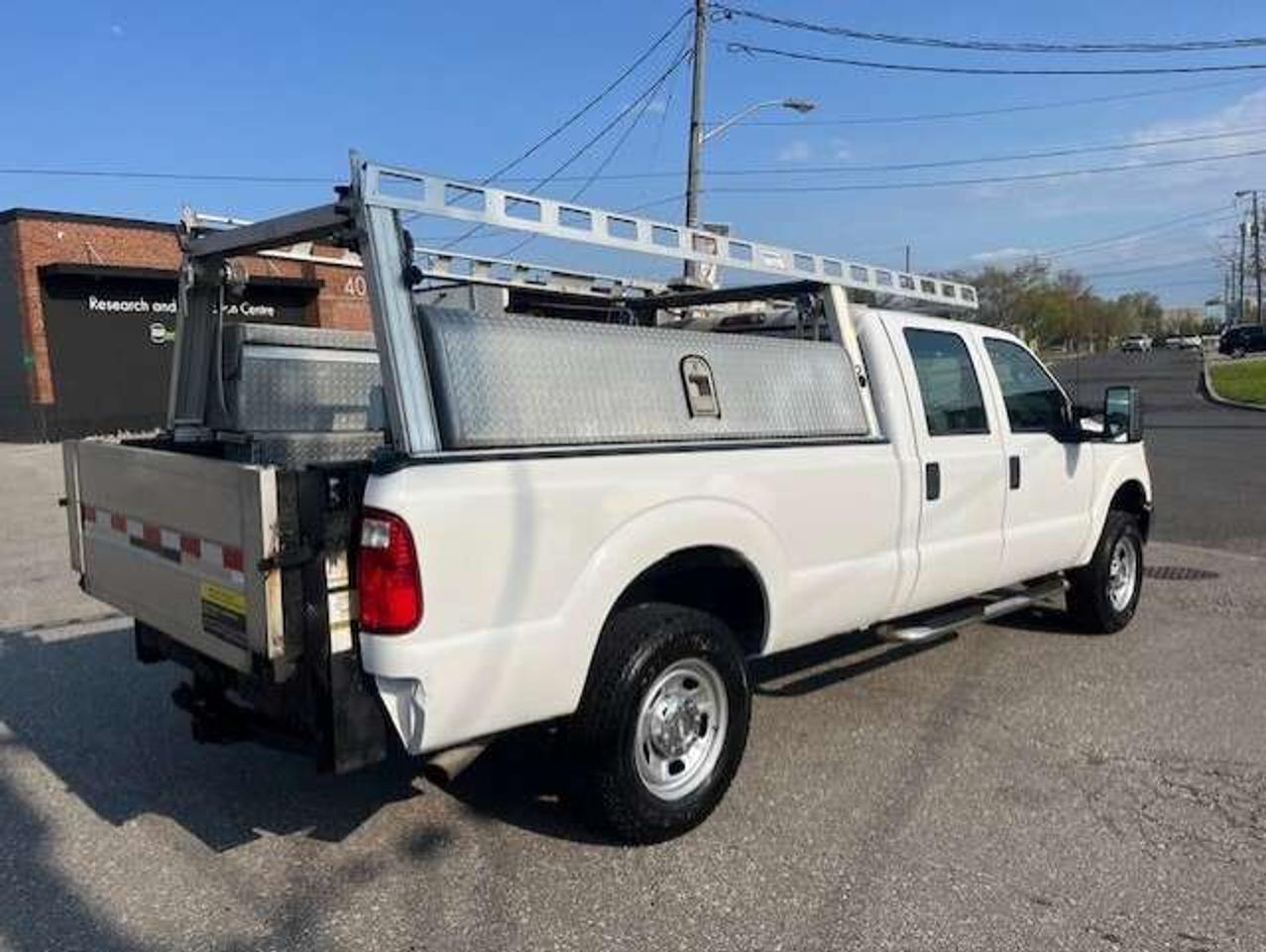 2012 Ford F-350 Super Duty 4WD CREW CAB LONG BOX P/LIFTGATE-RACKS-SHELVES Photo