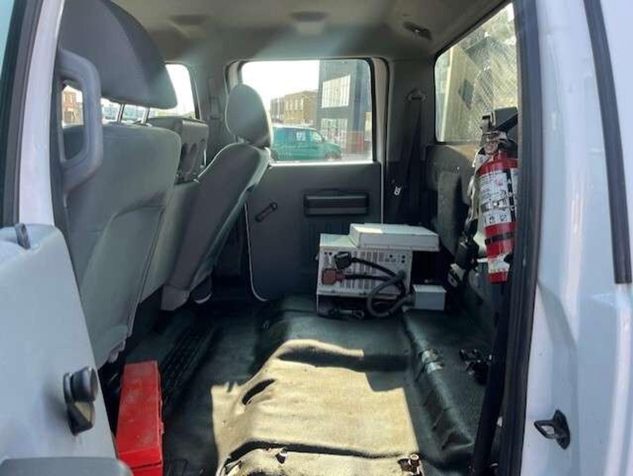 2012 Ford F-350 Super Duty 4WD CREW CAB LONG BOX P/LIFTGATE-RACKS-SHELVES Photo