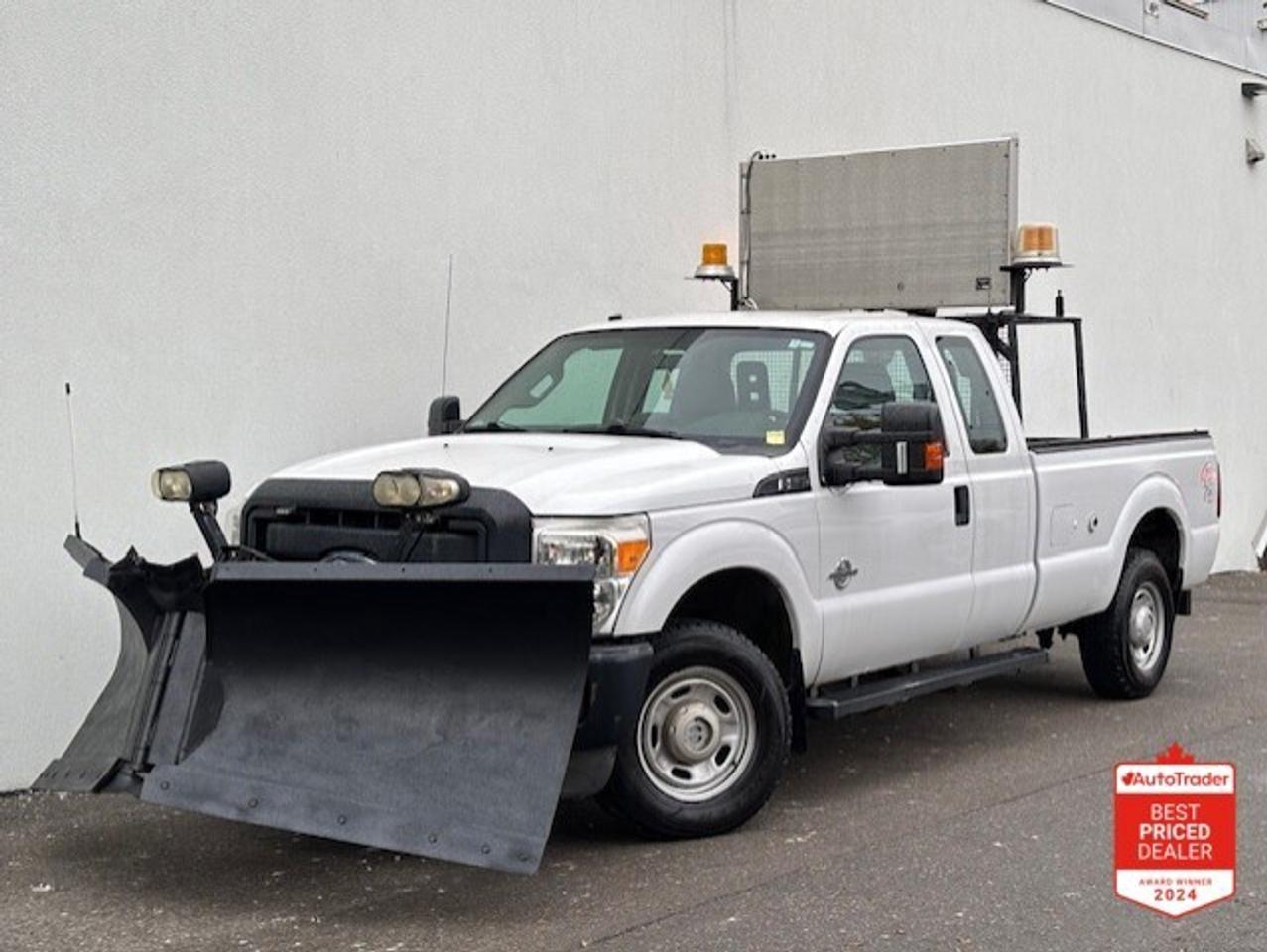 2013 Ford F-250 4WD DIESEL *MEYER SNOW PLOW-P/LIFTGATE-SIGN BOARD* Photo
