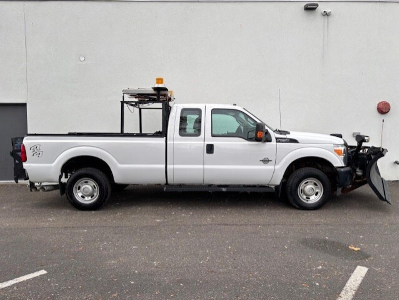 2013 Ford F-250 4WD DIESEL *MEYER SNOW PLOW-P/LIFTGATE-SIGN BOARD* Photo